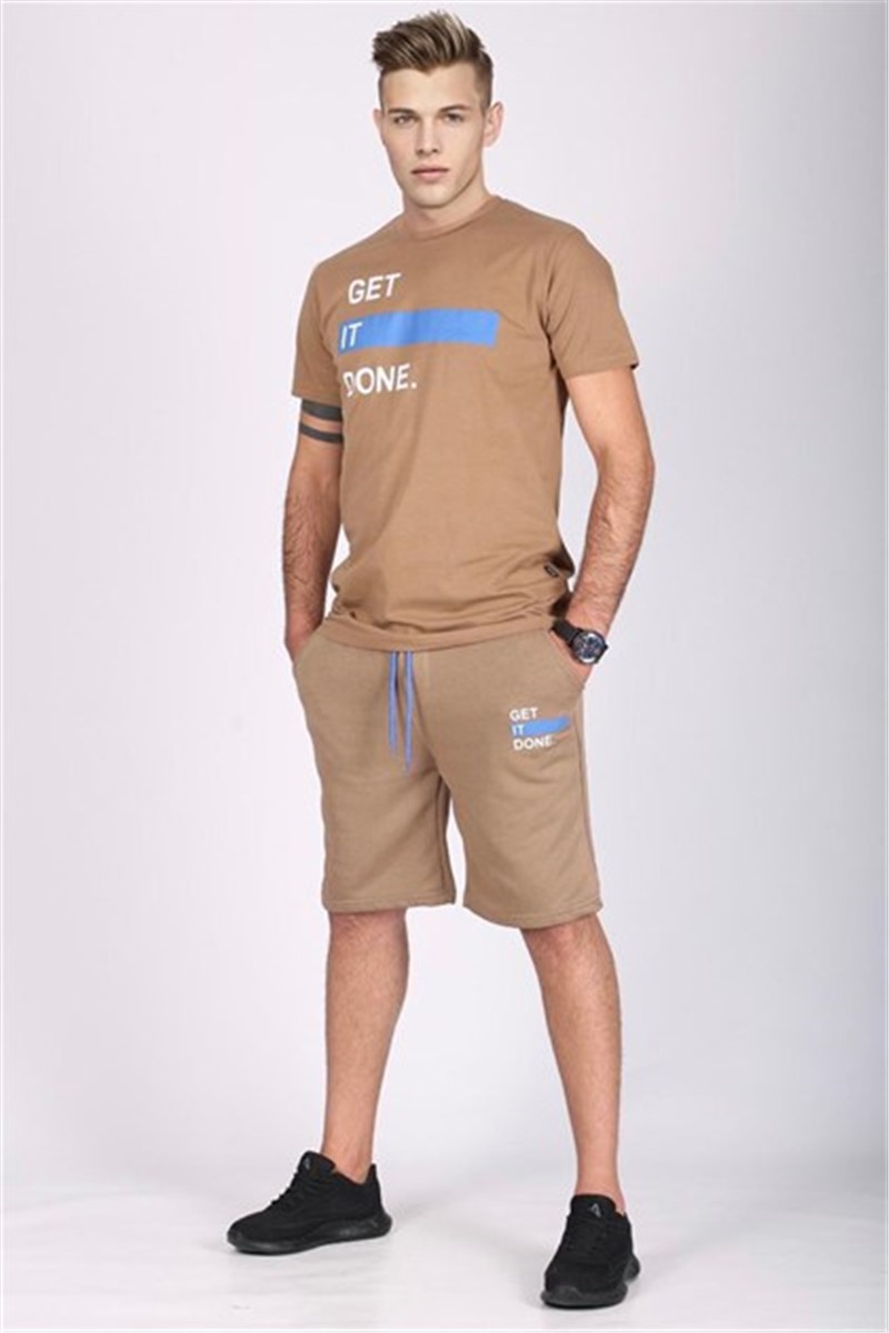Madmext Men's Shorts - Brown #302114
