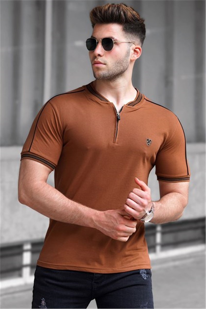 Madmext Men's T-Shirt - Brown #307118