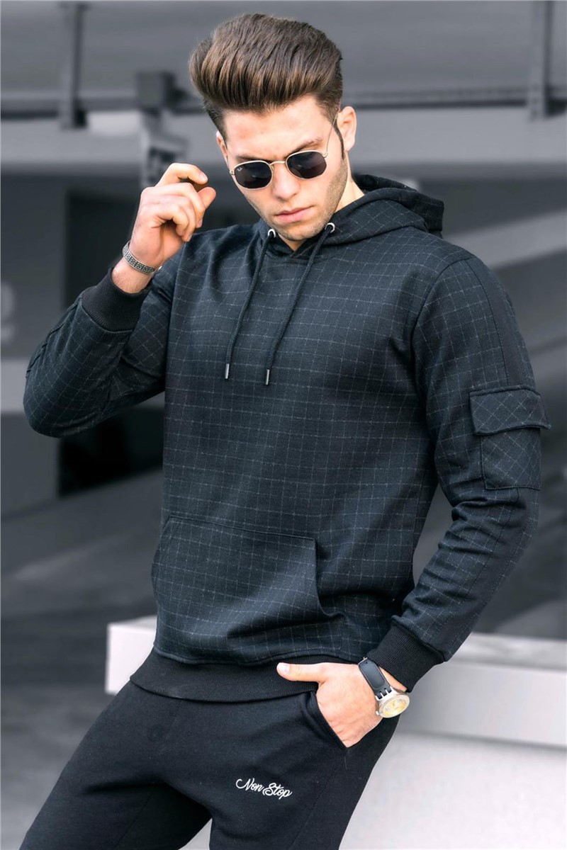 Men's Hoodie - Dark Blue #290091