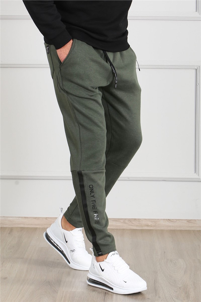 Pantaloni sportivi da uomo 4213 - Cachi 286912