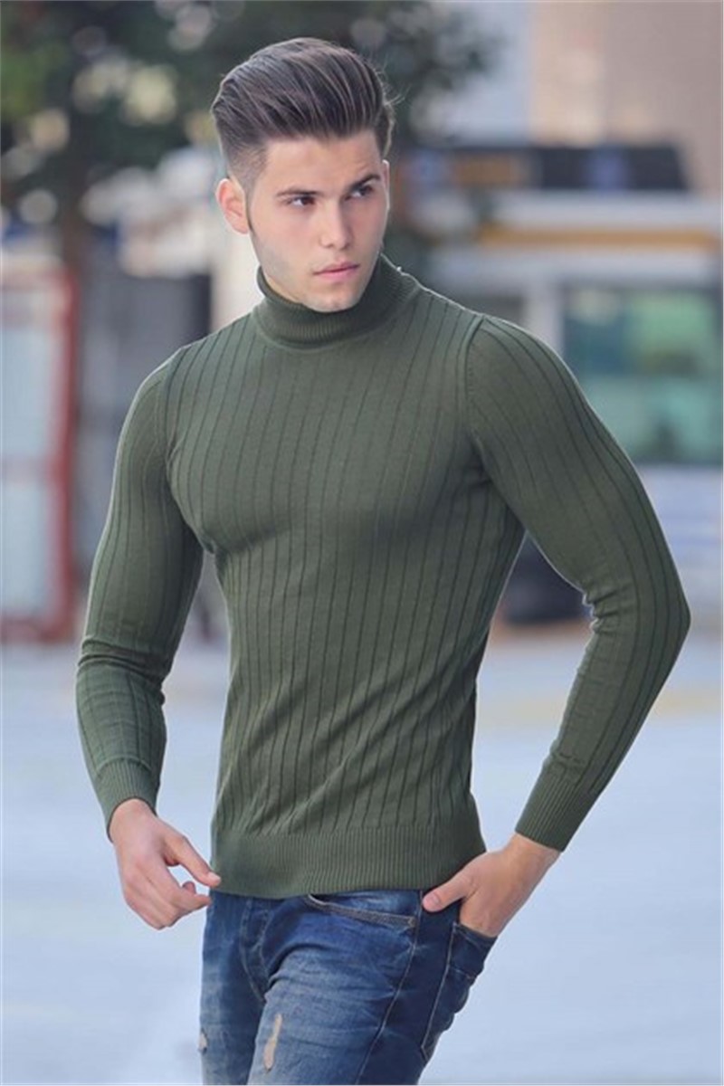 Men's sweater 4352 - Khaki #305397