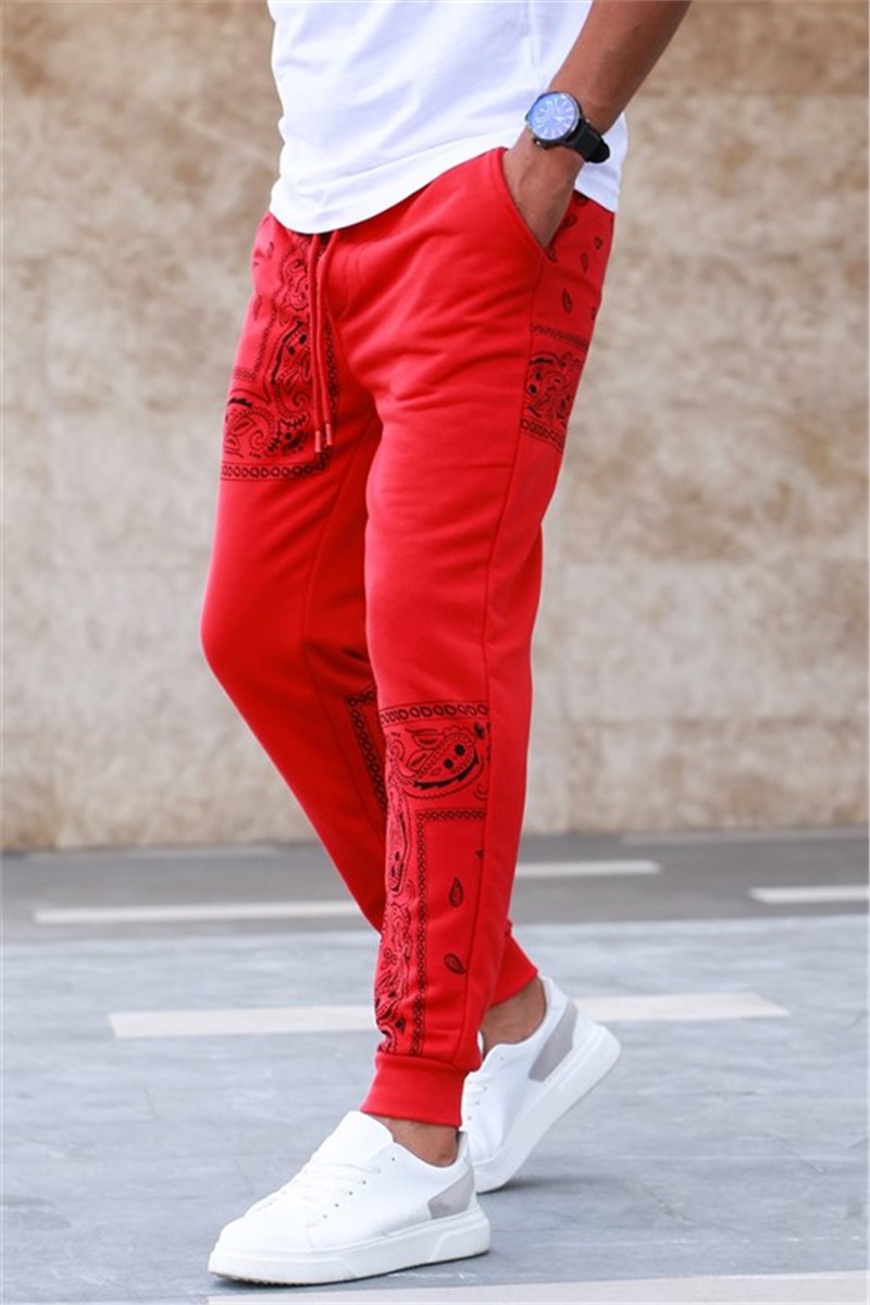Calça Esportiva Masculina 5431- Vermelha #319643