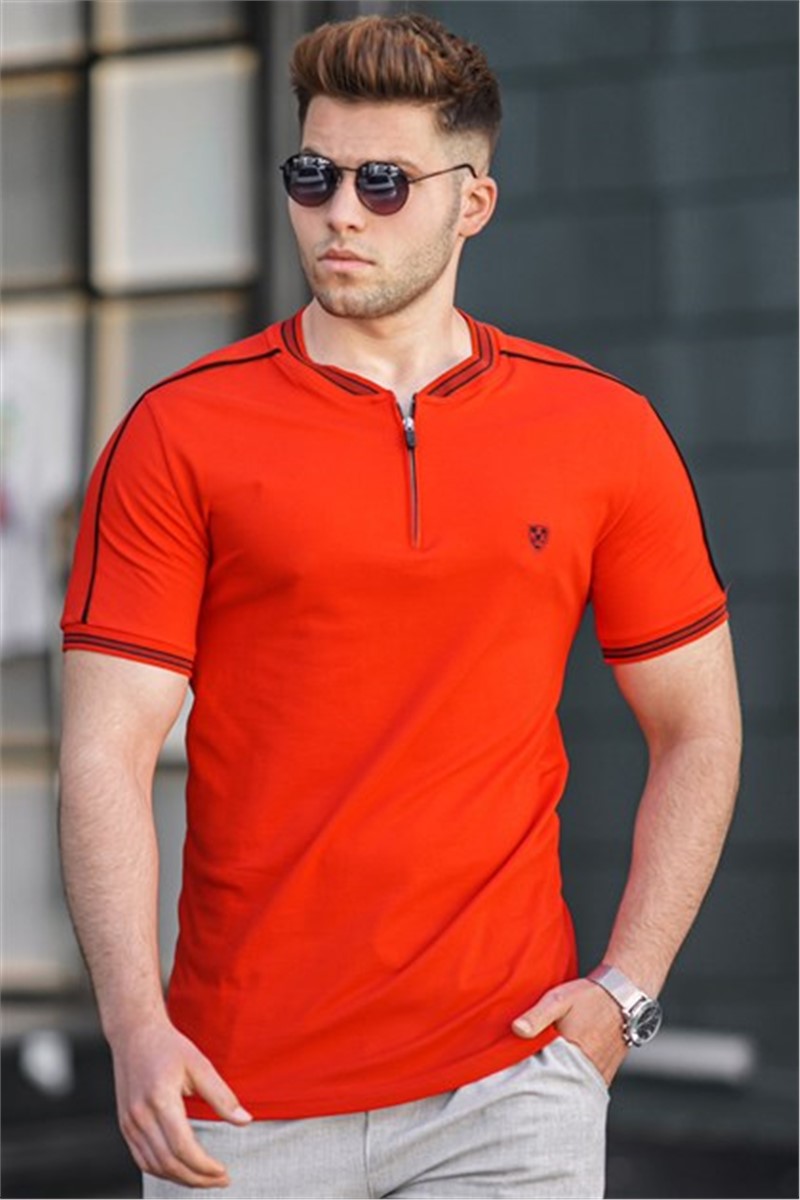 Madmext Men's T-Shirt - Orange #306008