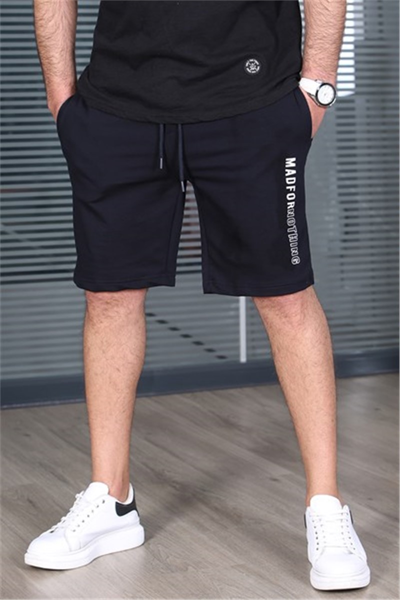 Madmext Men's Shorts - Dark Blue #303131