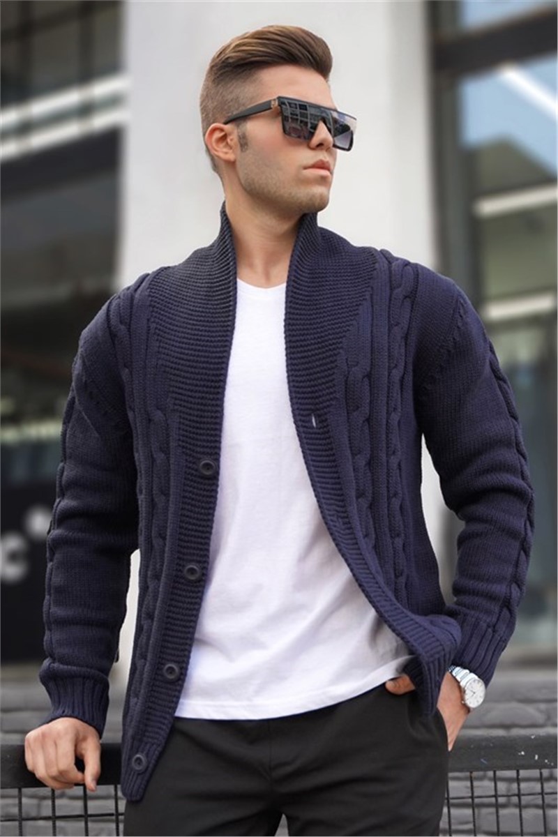 Madmext Men's knitted cardigan