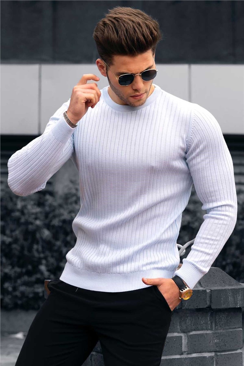 Muški džemper 4910 - Svijetloplavi 290340