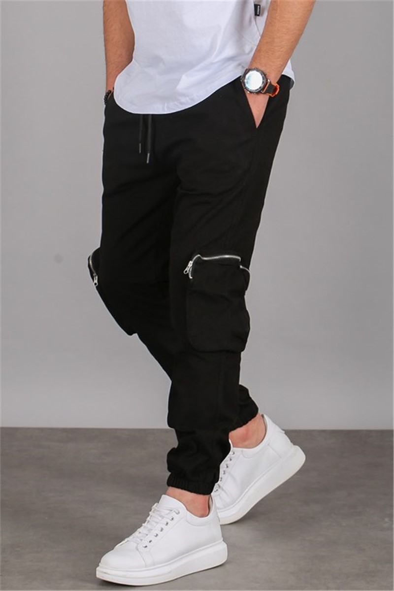 Men's sports trousers 5650 - Black #324606