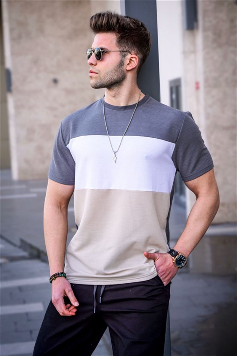 Men's T-shirt 5826 - Gray #327861