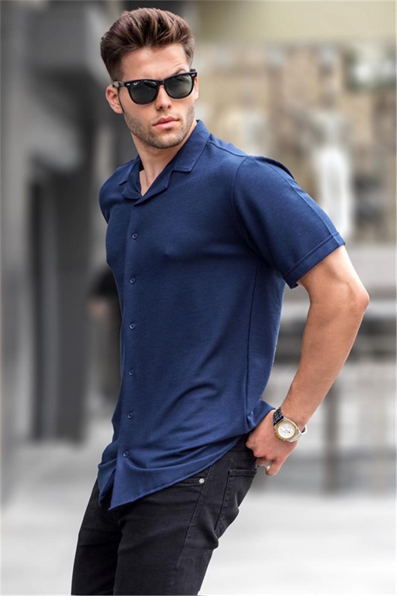 Men's shirt 5500 - Dark blue #333712