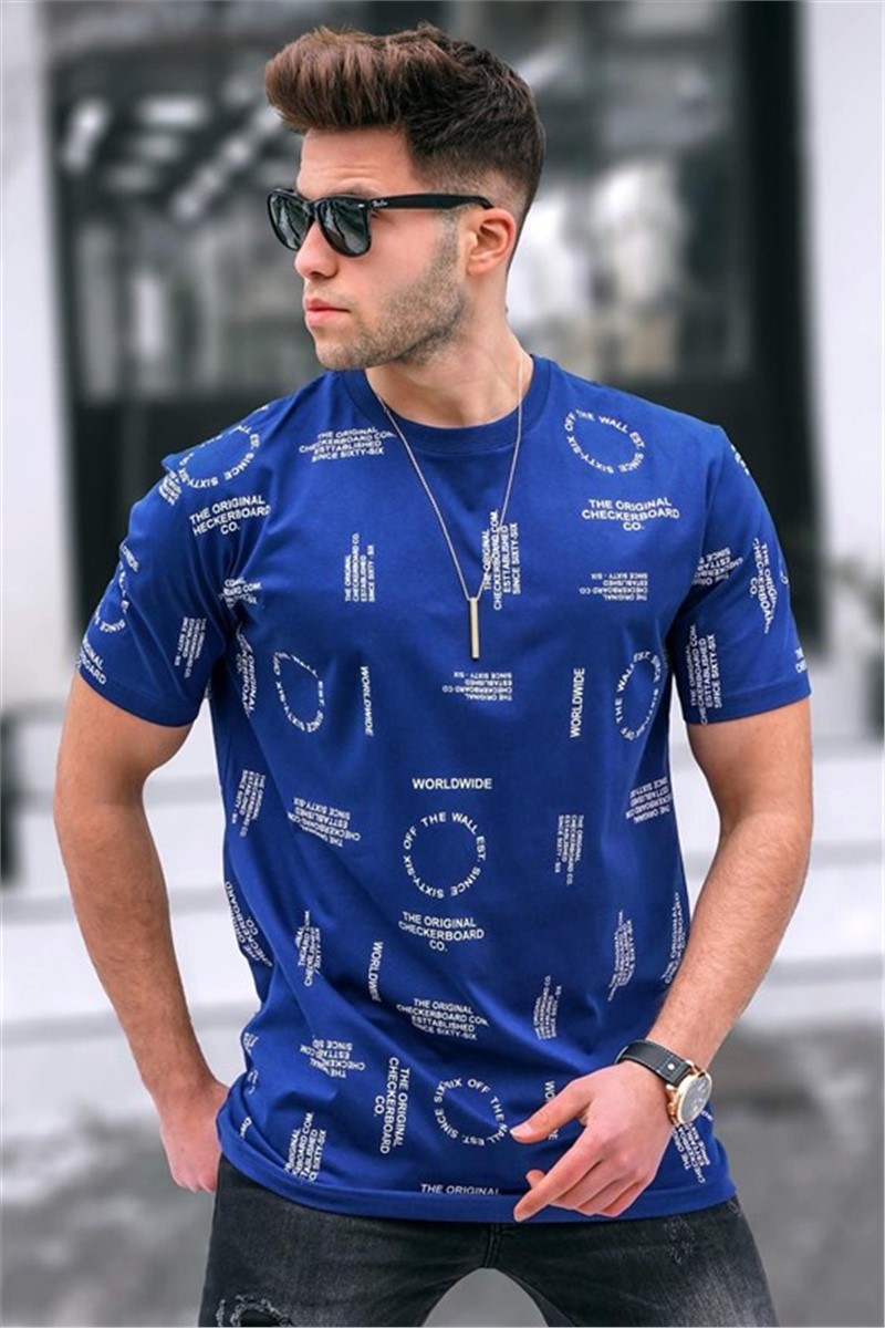 Men's t-shirt 5388 - Blue #326530