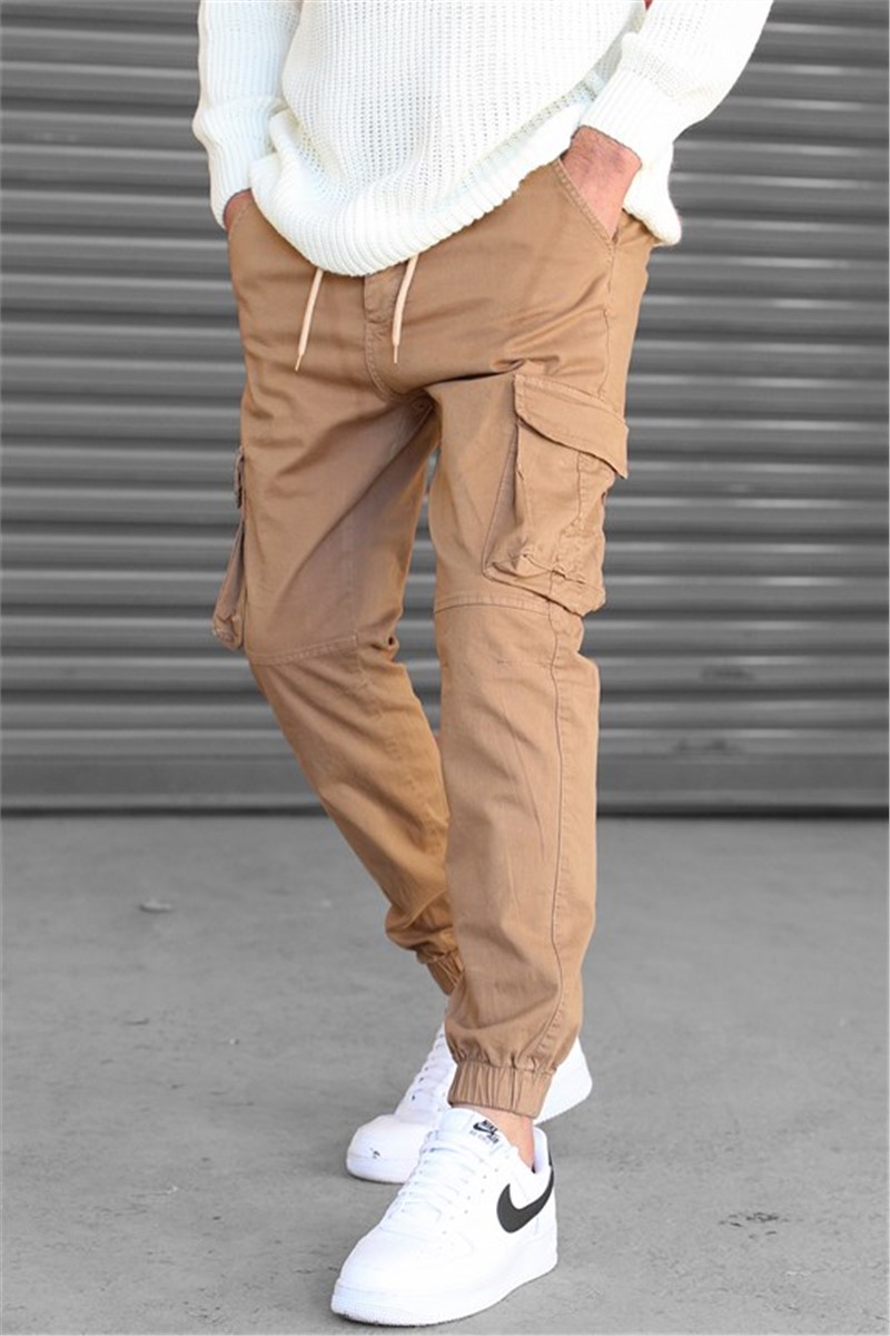 Men's trousers 5695 - Camel #327800