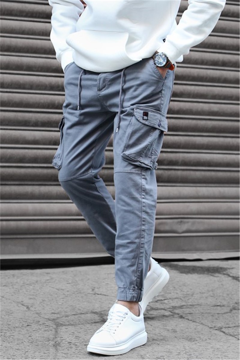 Men's Slim Fit Pants 5695 - Dark Blue #326835