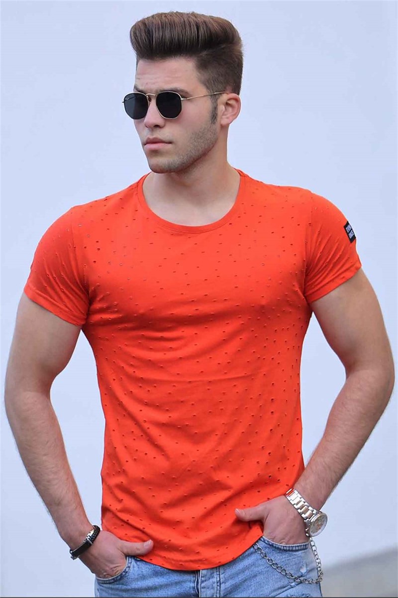 Madmext Men's T-Shirt - Orange #285828