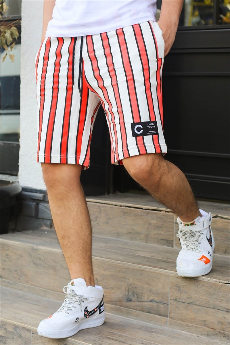 Madmext Men's Shorts - Orange #285583
