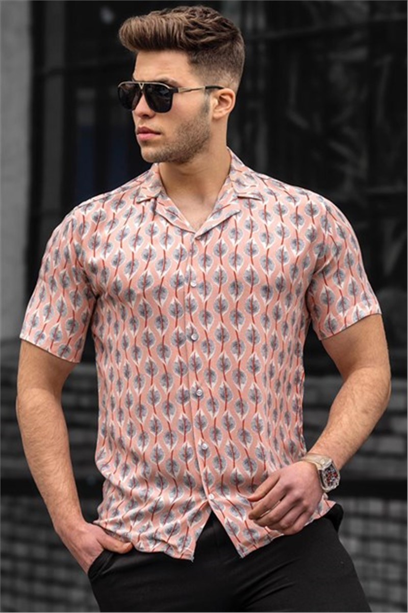 Madmext Men's Shirt - Pink #293262