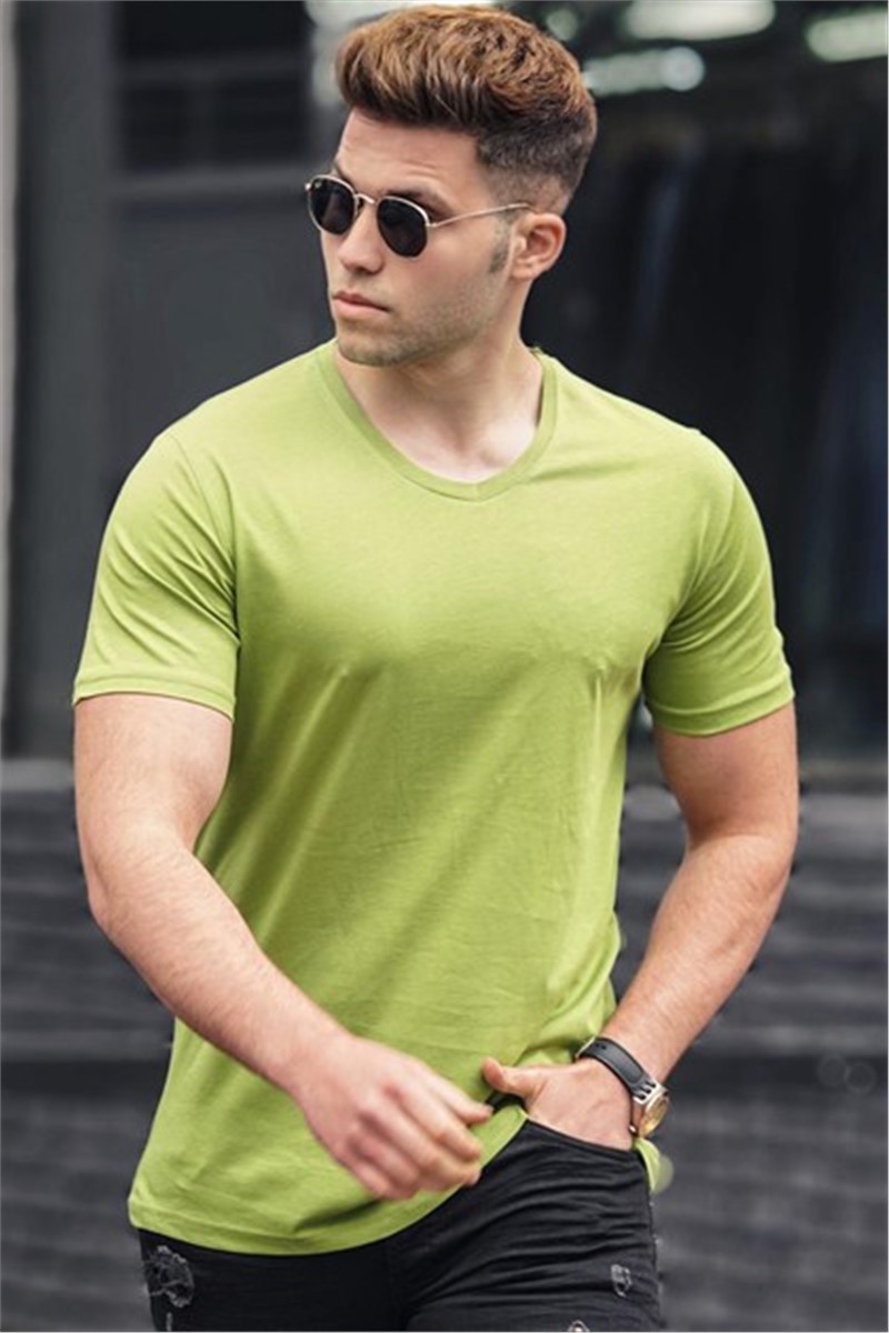 Madmext Men's T-Shirt - Light Green #306032