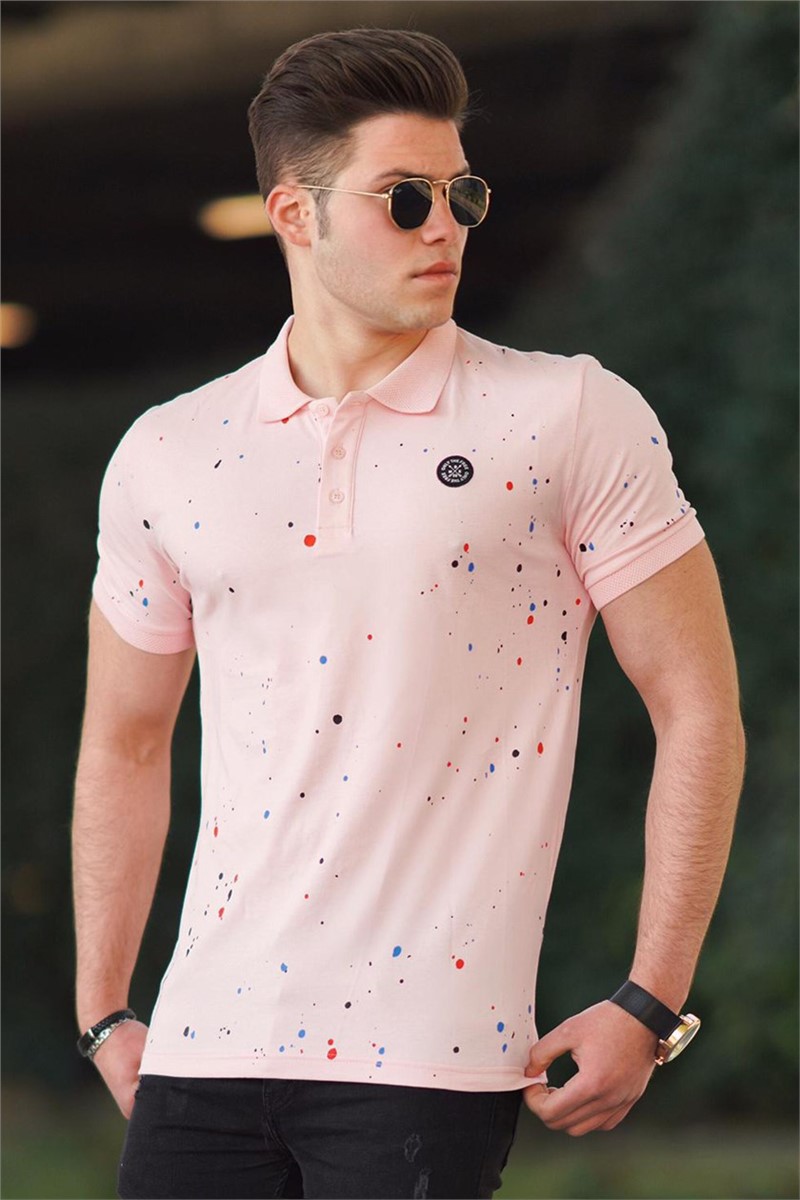 Madmext Men's T-Shirt - Salmon Pink #288062
