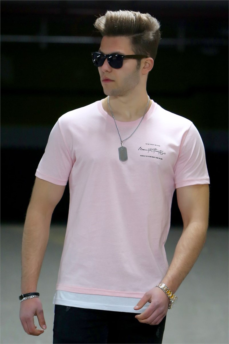 Madmext Men's T-Shirt - Pink #287427