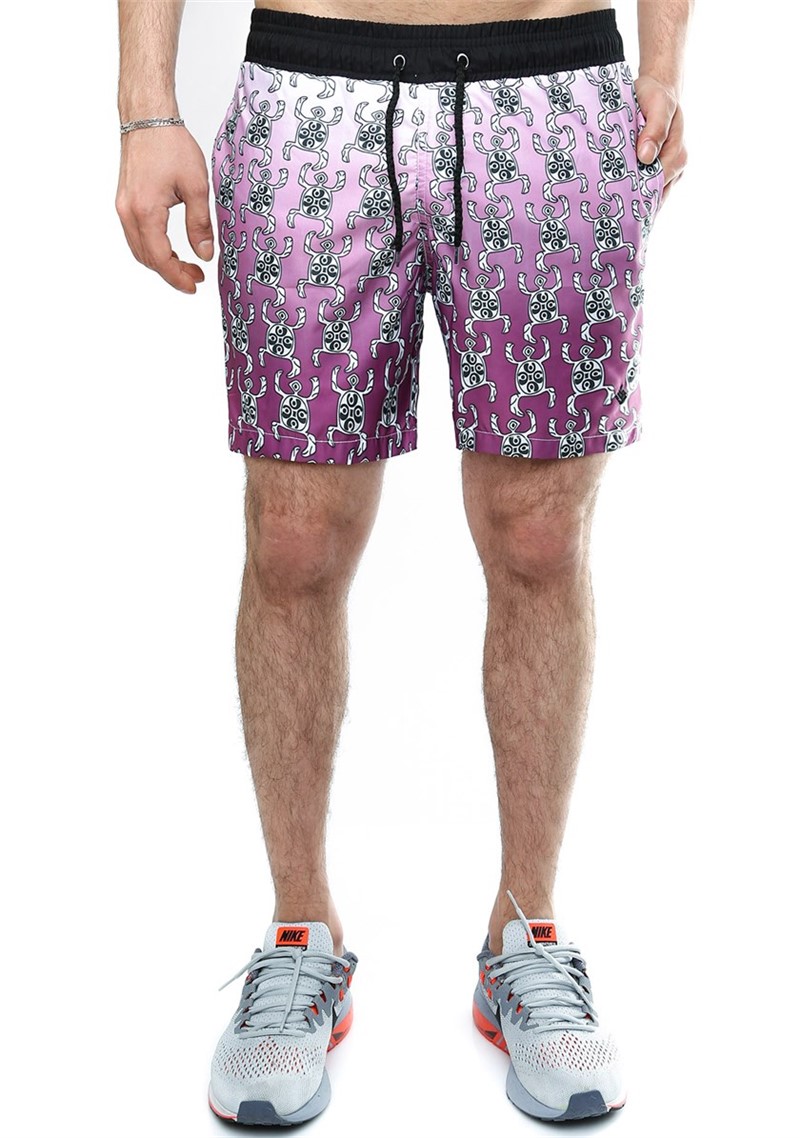 Madmext Men's Swim Shorts - Purple #284710