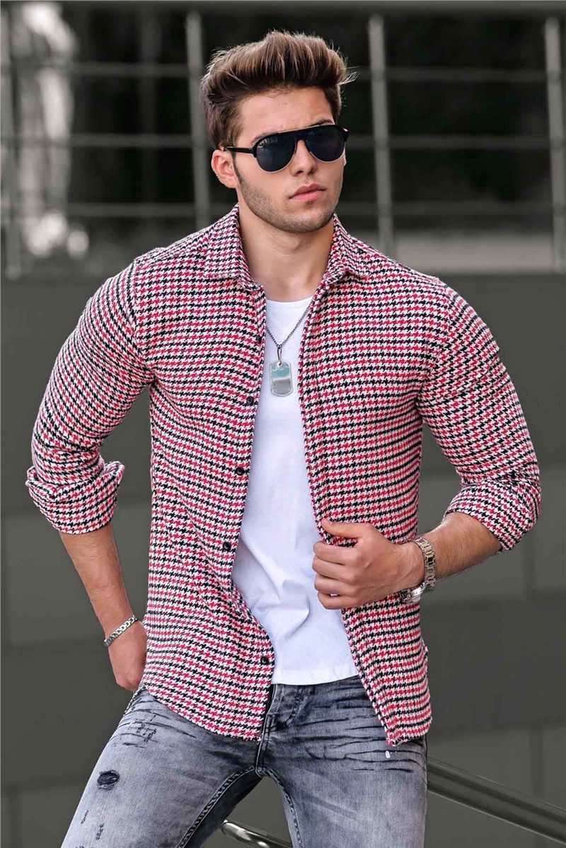 Madmext Men's Shirt - Red #289064