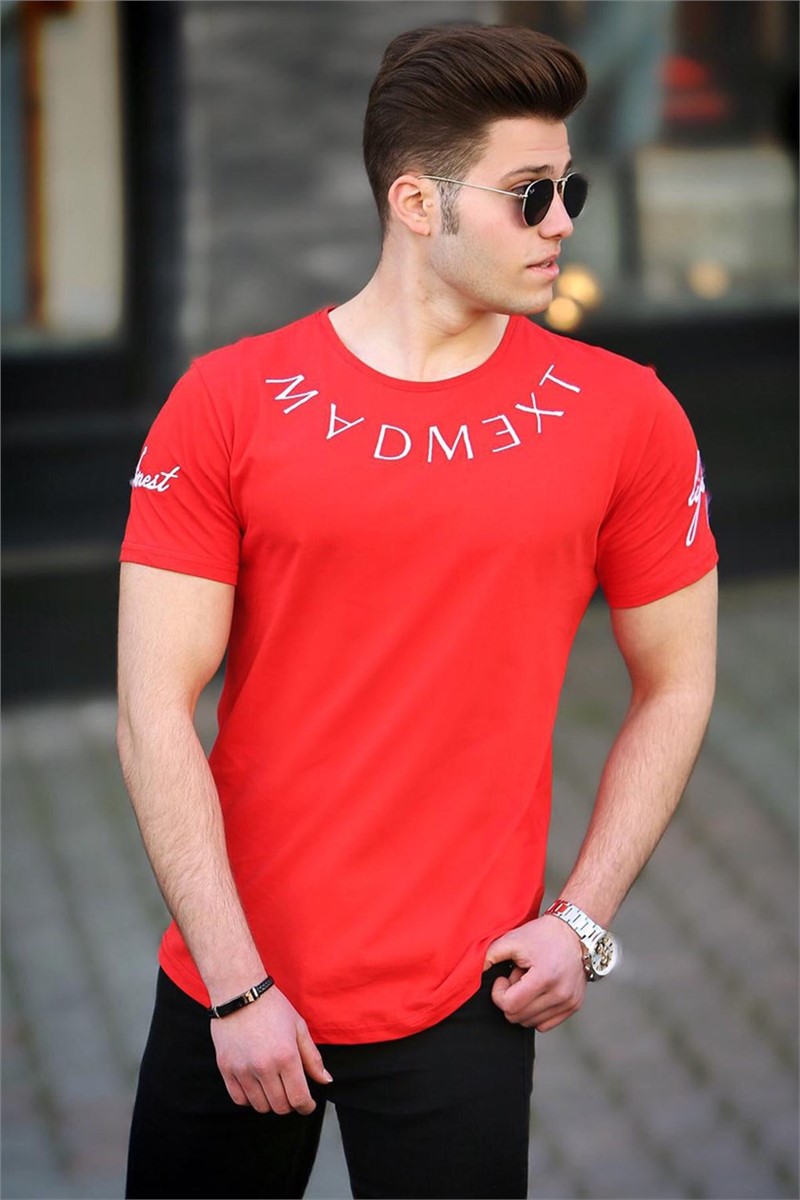Madmext Men's T-Shirt - Red #287474