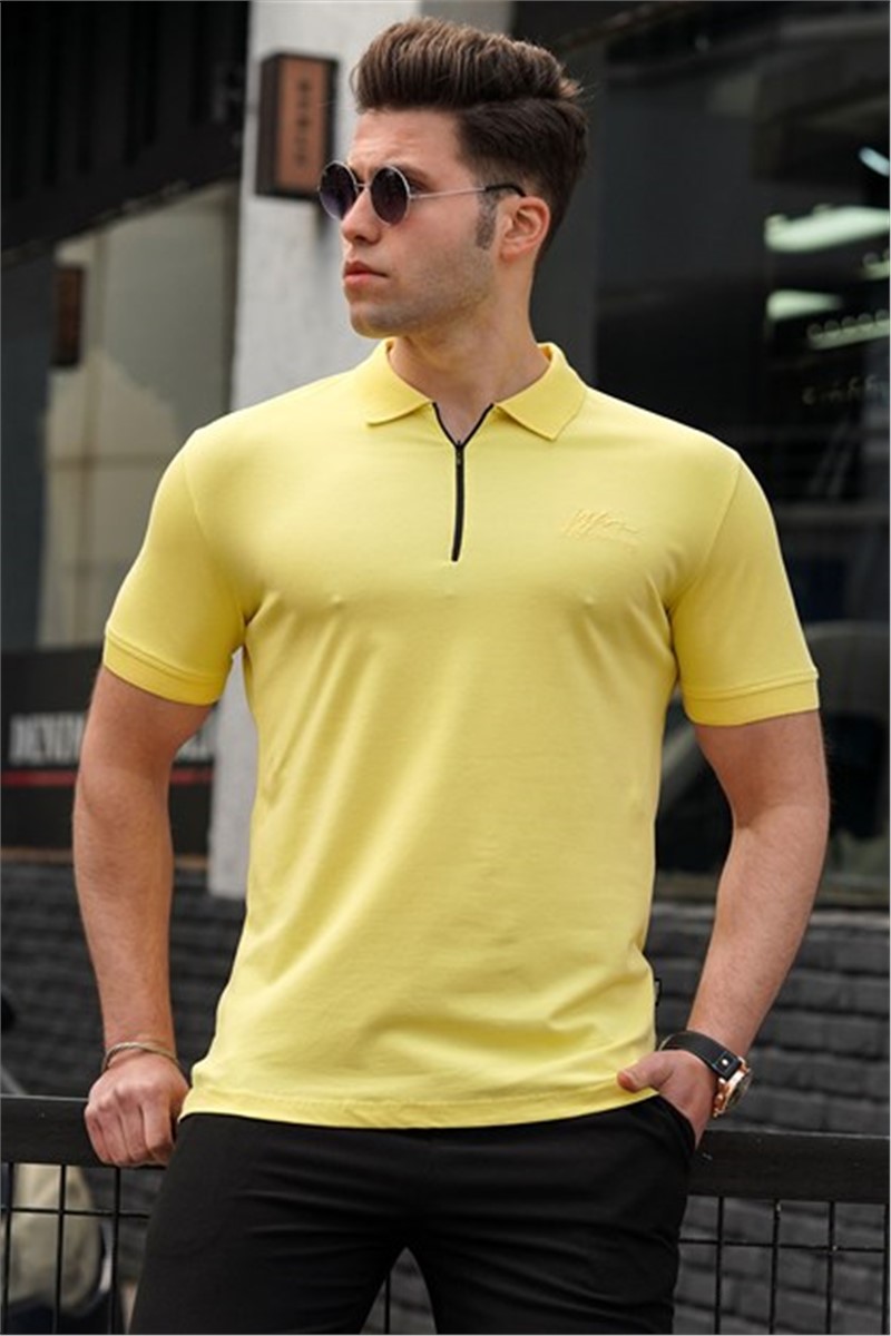 Madmext Men's T-Shirt - Yellow #303613