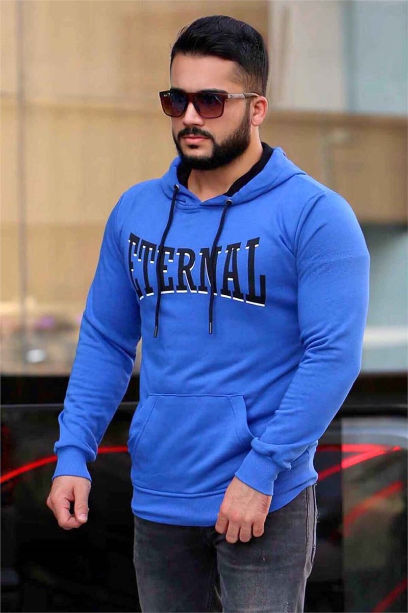 Men's Hoodie - Blue #286427