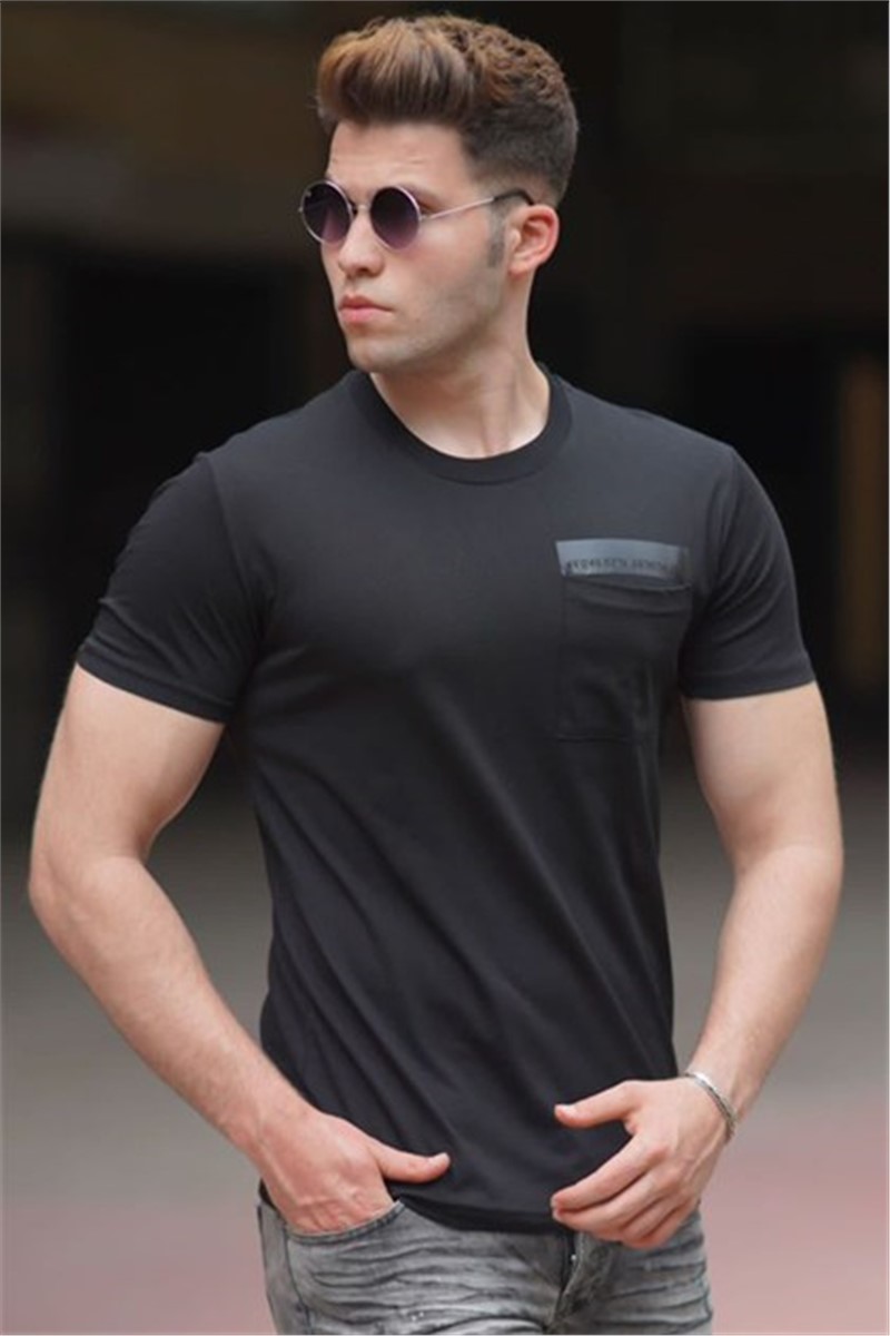 Madmext Men's T-Shirt - Black #307085