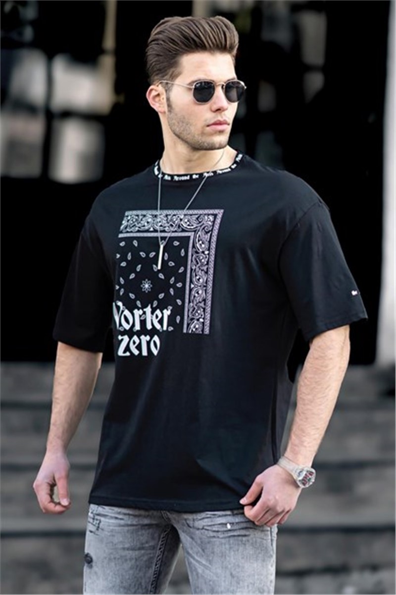 Madmext Men's T-Shirt - Black #291010