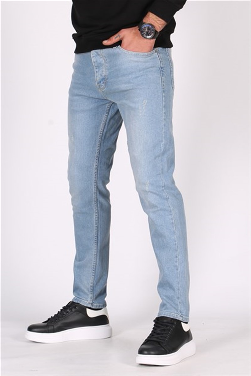 Madmext Men's Jeans - Light Blue #300494
