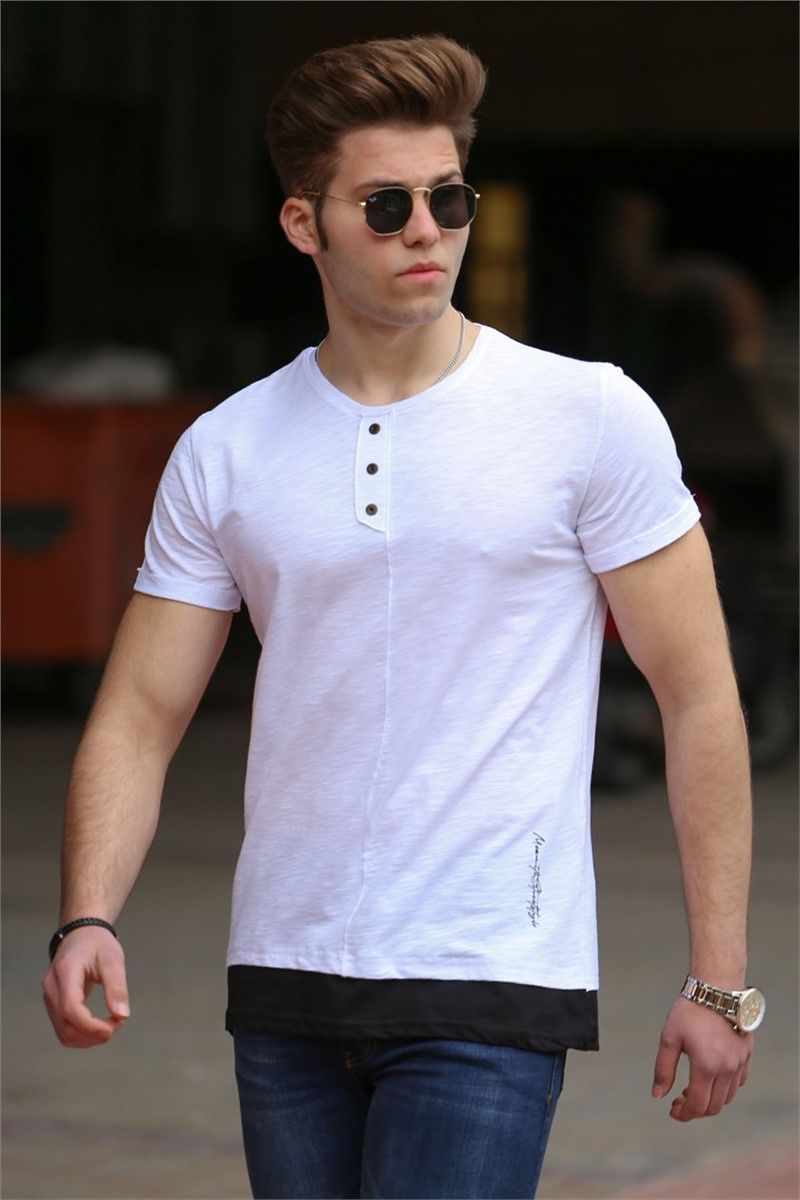 Madmext Men's T-Shirt - White #287635