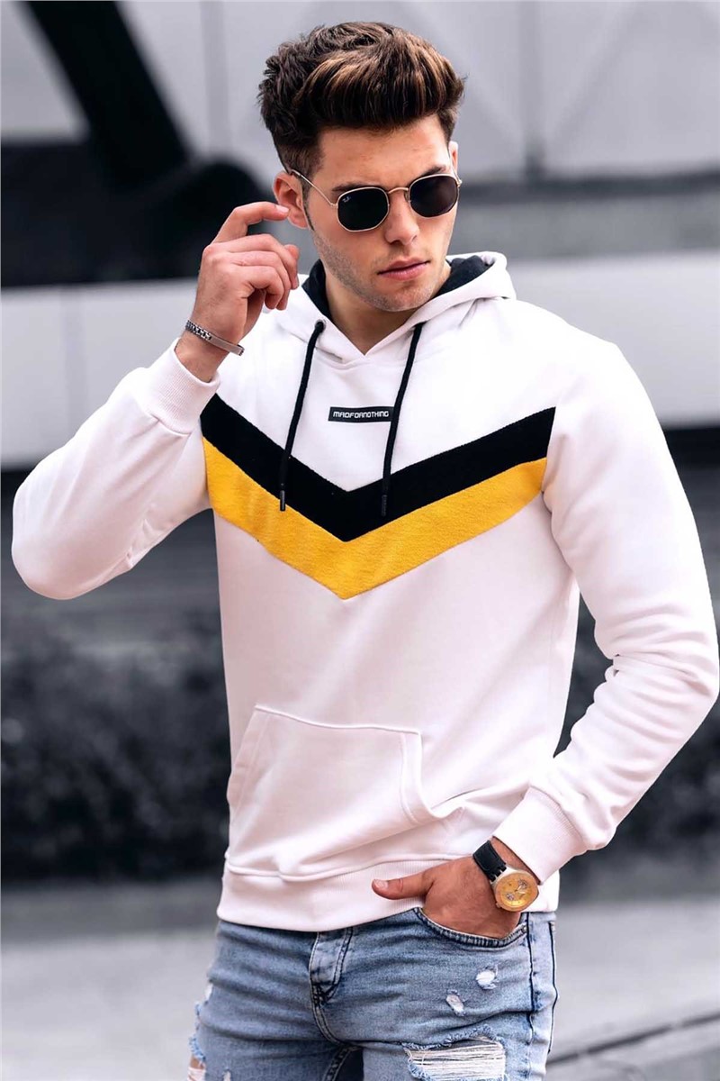 Felpa uomo 4724 - Bianco 289526