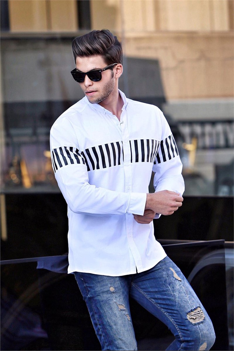 Camisa masculina 4379 - Branca 286476
