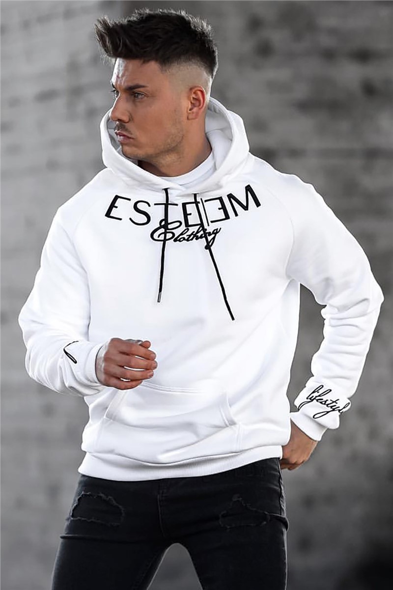 Men's Hoodie - White #286858