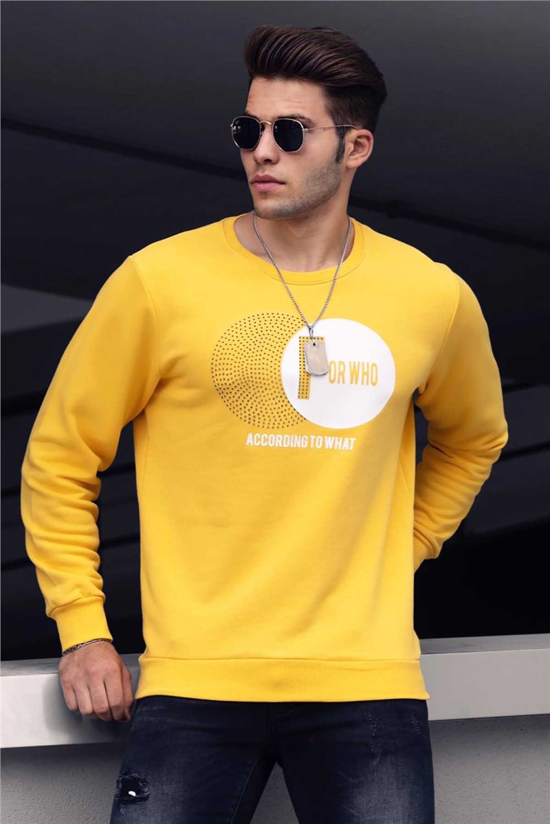 Men's Sweatshirt - Yellow #289812