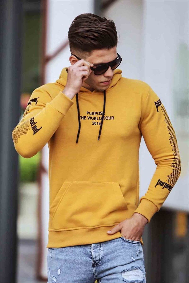 Men's sweatshirt 4197 - Yellow 286528