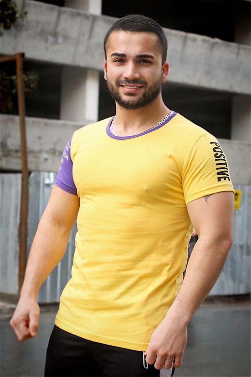 Madmext Men's T-Shirt - Yellow #285812