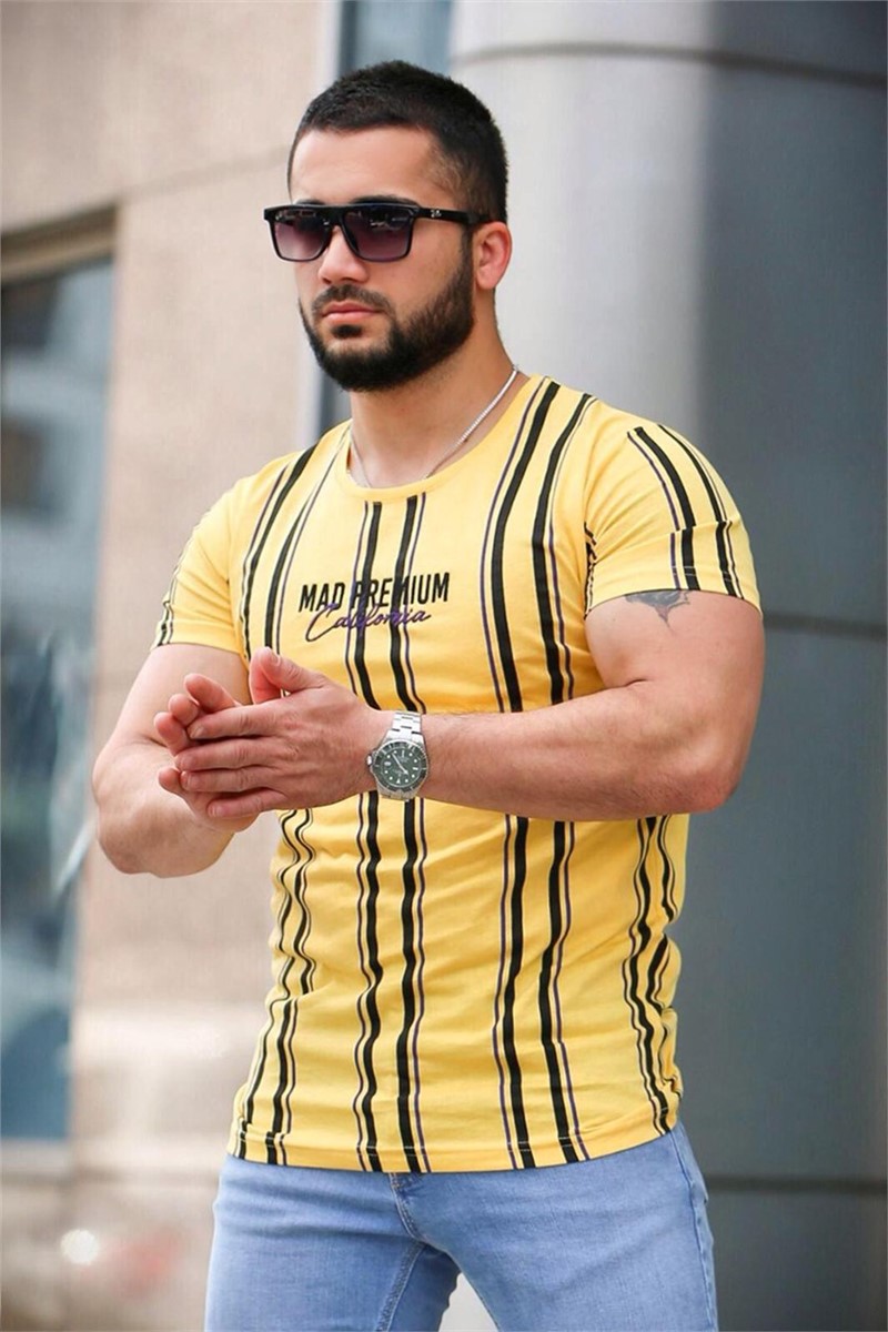 Madmext Men's T-Shirt - Yellow #285981