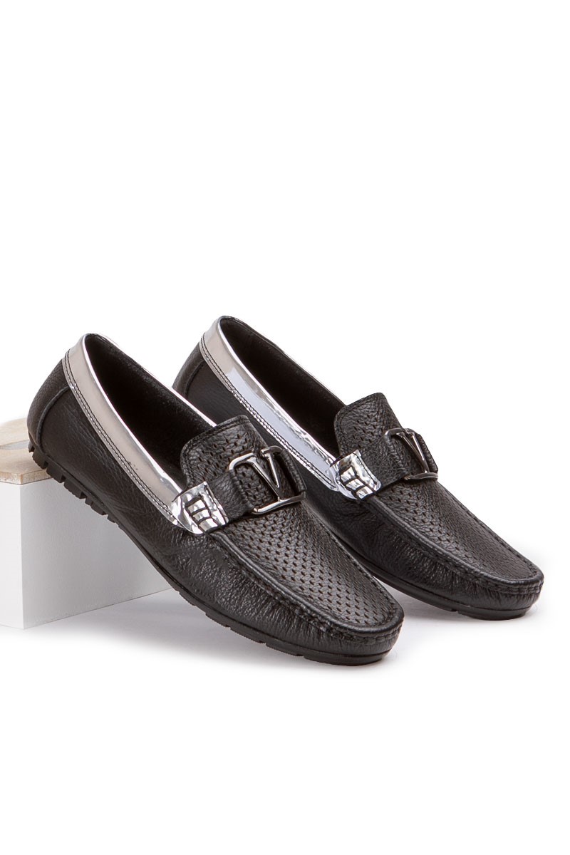 Marwells muške cipele od umjetne kože - crne #2021436