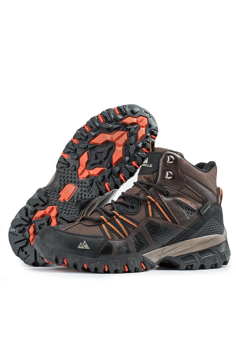 MARWELLS Men's Hiking Boots - Brown 202108355678