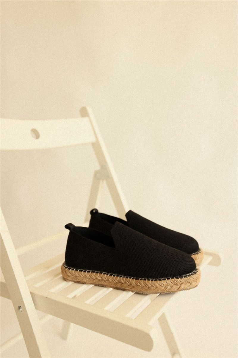Textile Men's Shoes CH305 - Black #402017