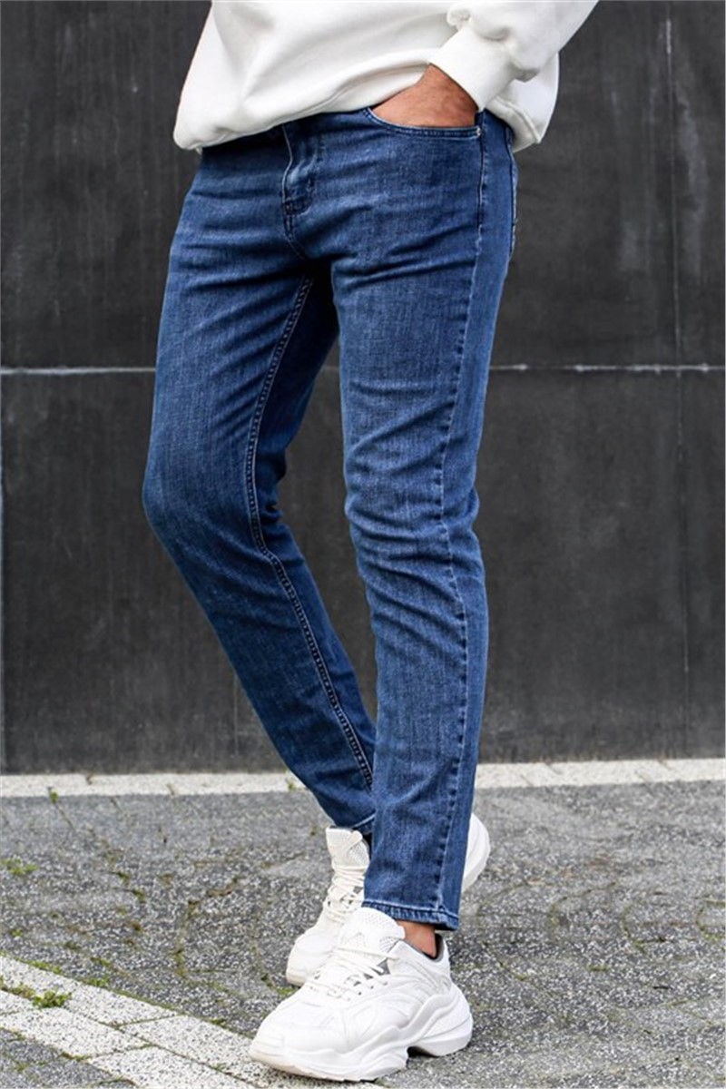 Calça Jeans Masculina Straight Fit 6333 - Azul #367692