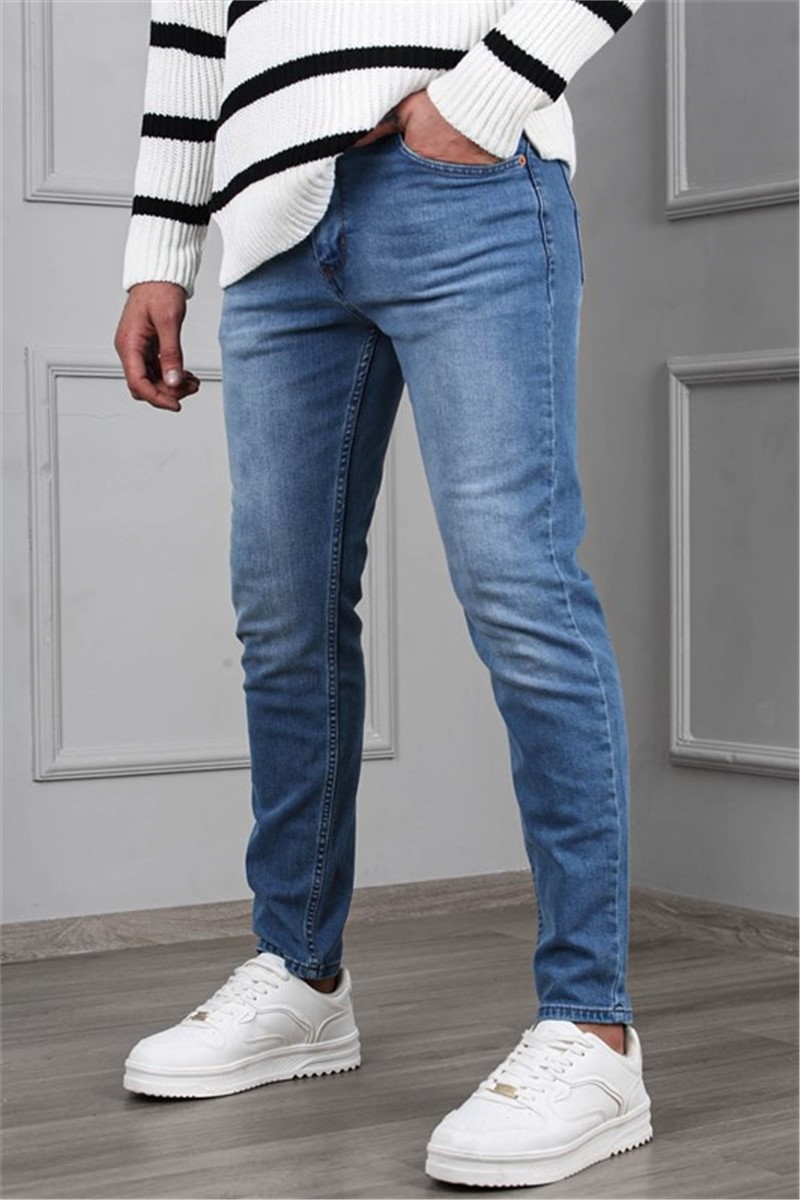 Calça Jeans Masculina Slim Fit 6342 - Azul #367688