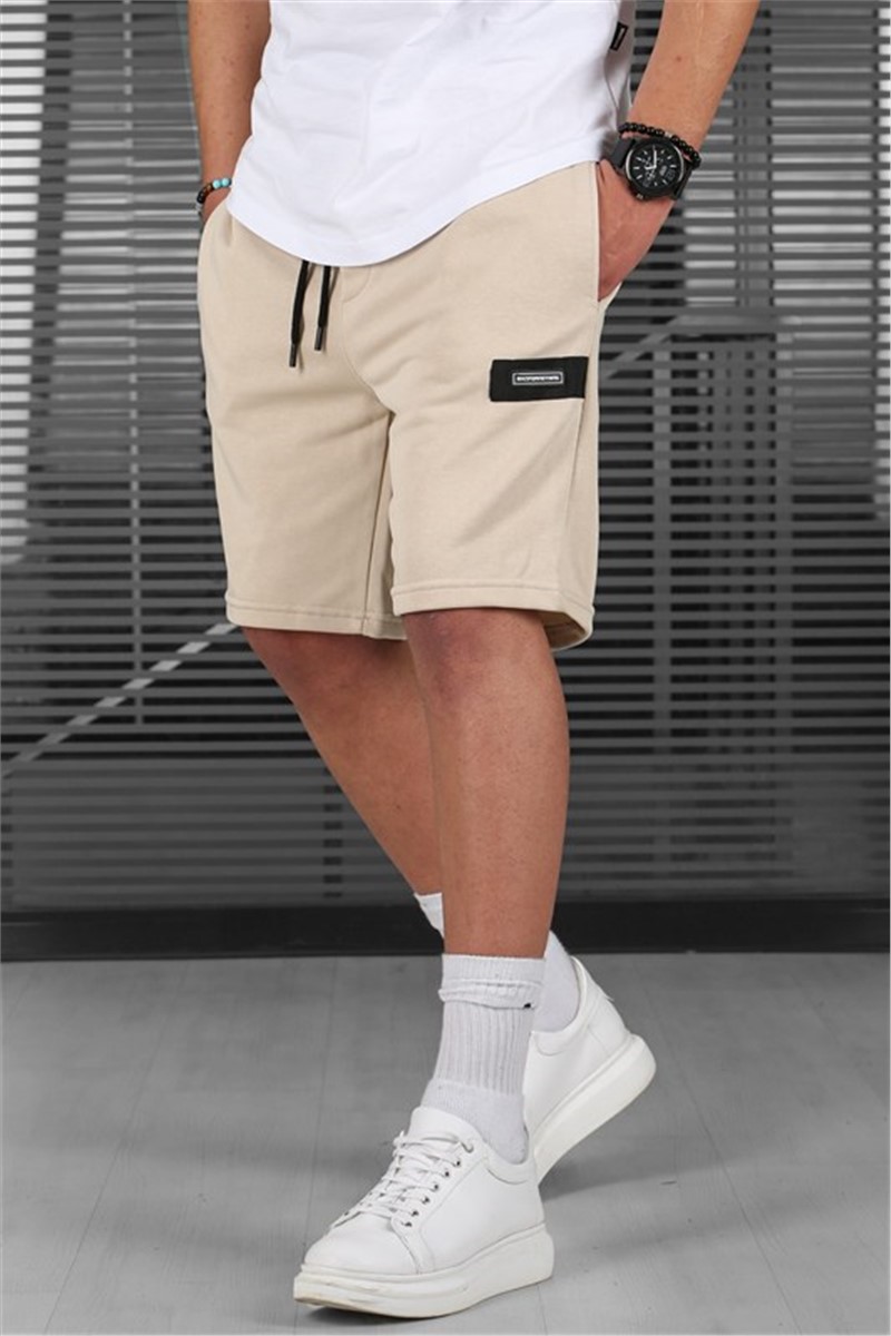 Pantaloncini da uomo - Beige #329267