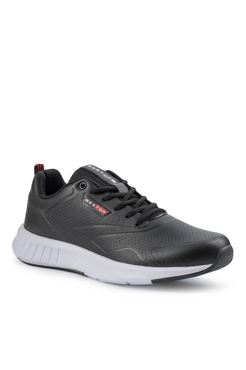Sapatos Casuais Masculinos - Preto 202108355641