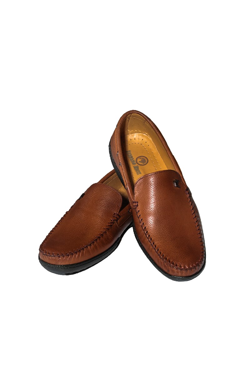 Men's leather shoes - Brown 20210835444