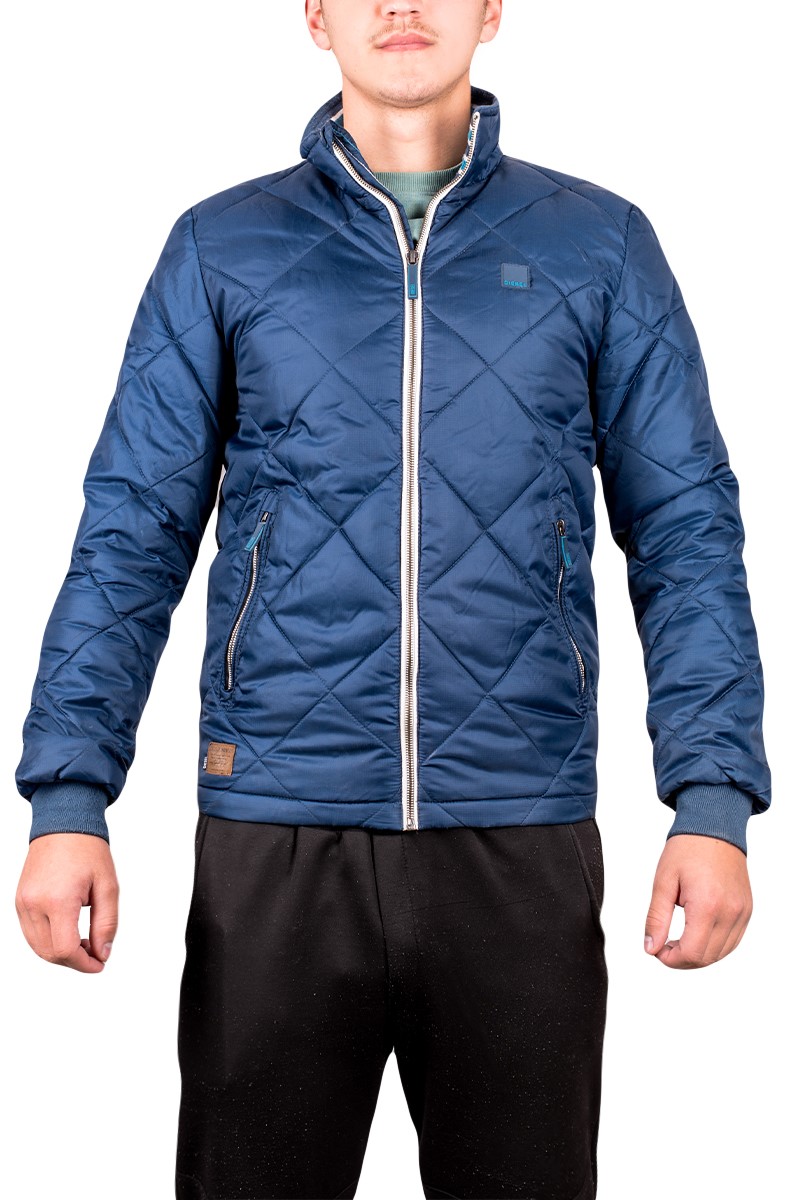 Men's jacket with external pockets - Dark blue 20210835664