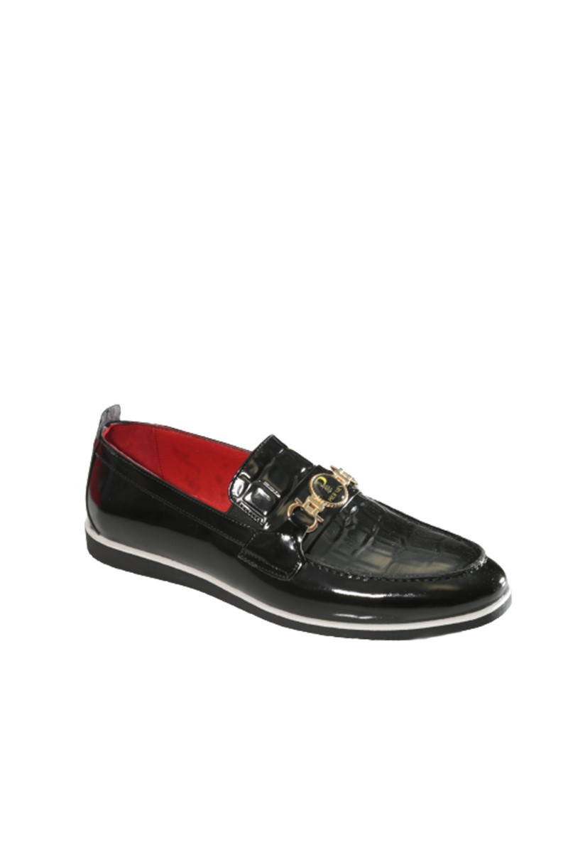 Men's leather shoes - Black 20210835266