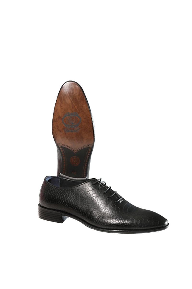 Men's leather shoes - Black 20210835332
