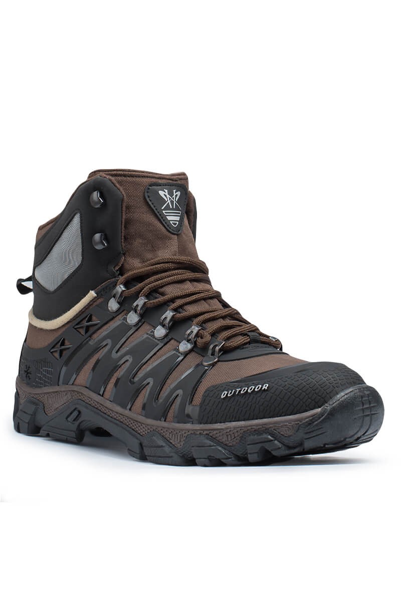 Men's outdoor boots - Brown 20210835128